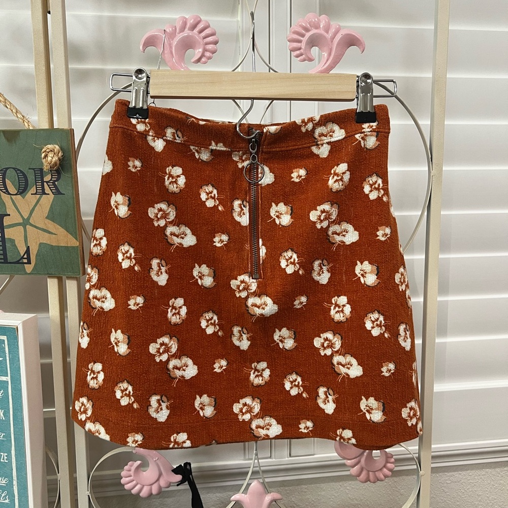 Abercrombie & Fitch Floral Mini Skirt